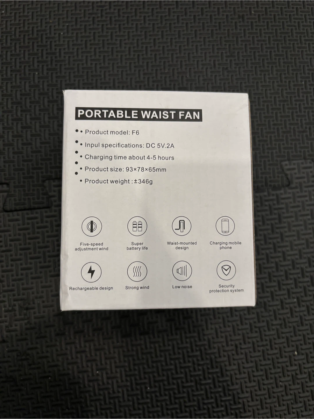 Portable Waist Fan - photo 2