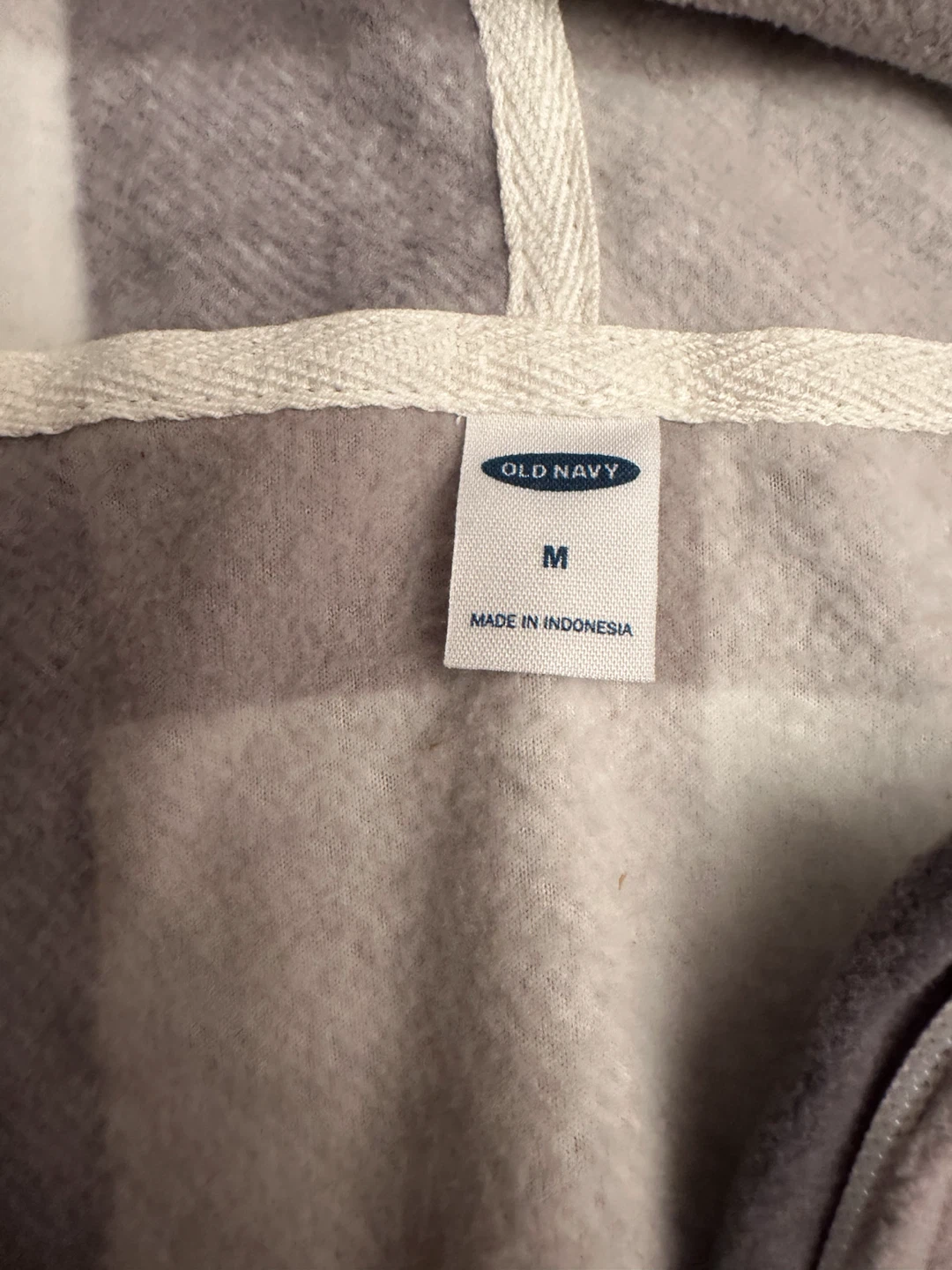 Old Navy Plaid Fleece Zip-Up Hoodie - photo 2
