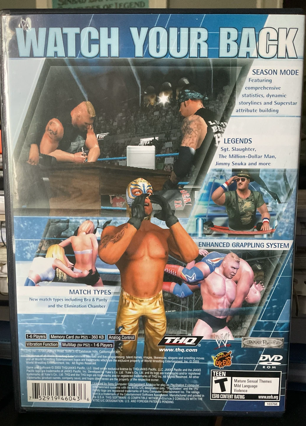 WWE SmackDown Here Comes The Pain PS2 - photo 2