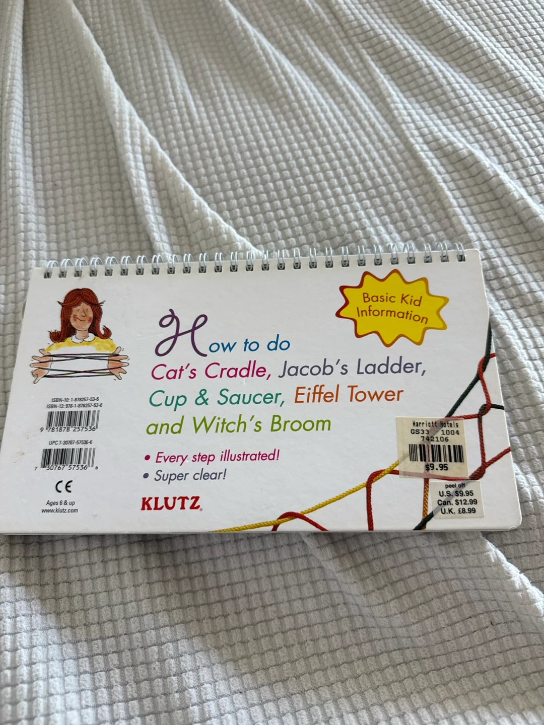 Klutz Cat's Cradle String Figures Book - photo 4