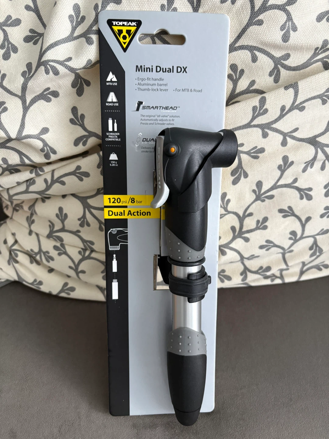 Topeak mini dual x bike pump 120 psi