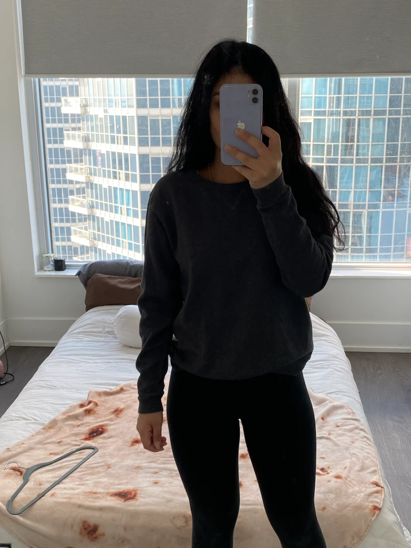 Hanes Dark Grey Crewneck Sweatshirt