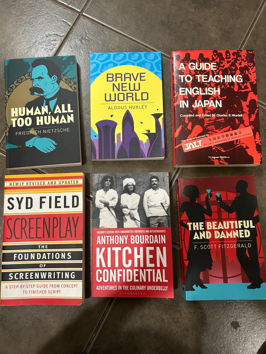 6 Assorted Books