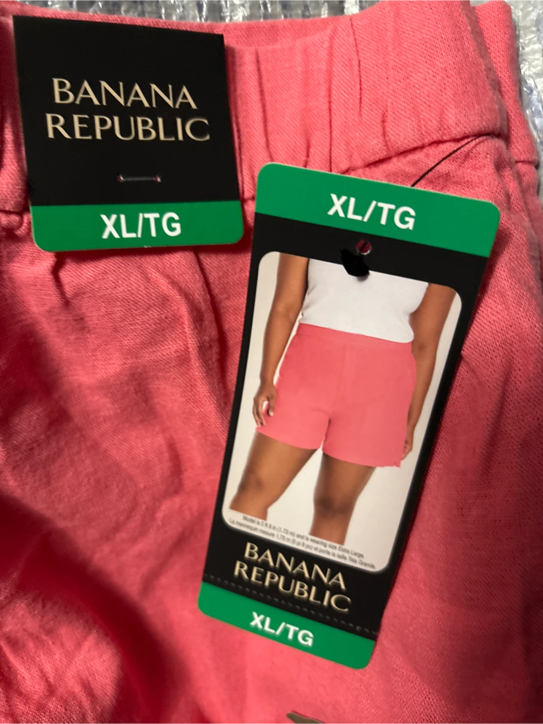 Banana Republic Pink Shorts XL/TG