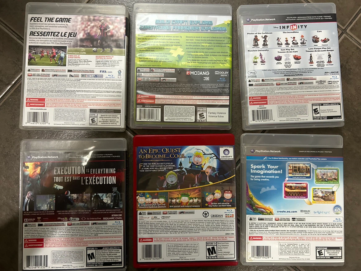 Set of six PlayStation 3 Games - photo 2
