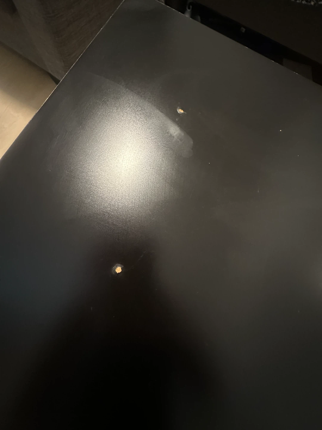 Black Coffee Table with Storage - photo 2