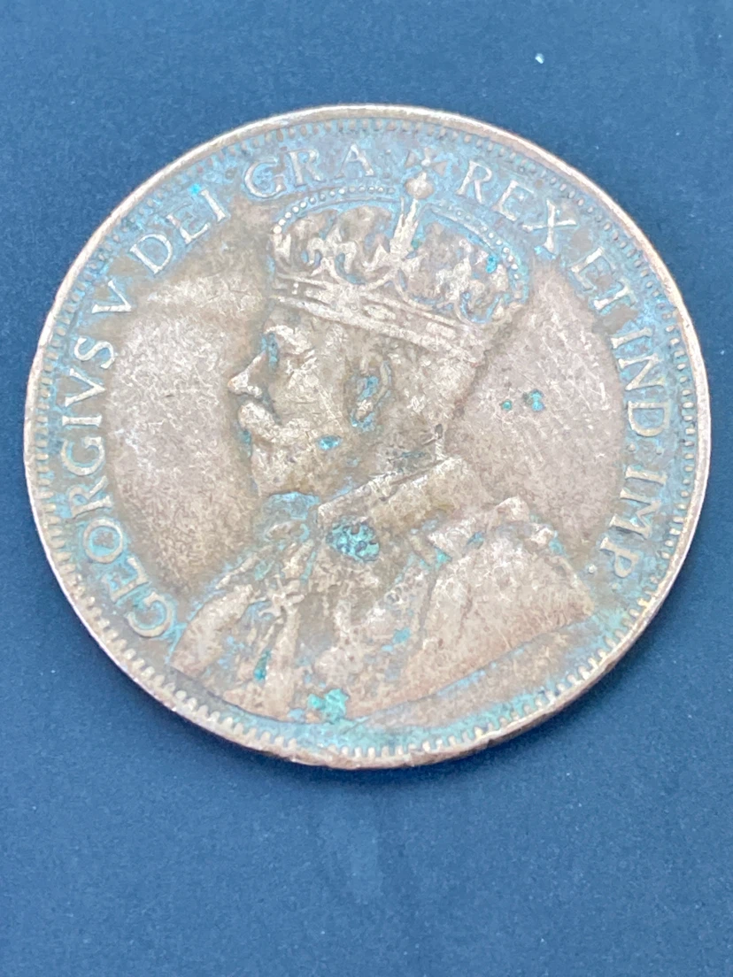 1920 Canadian One Cent Coin