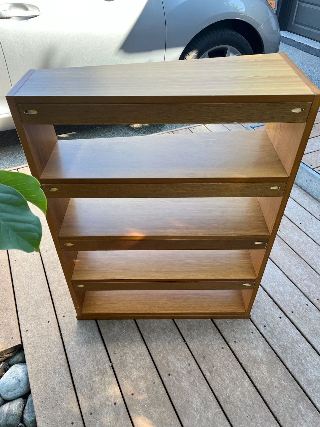 Unique Pier 1 imports solid wood twist bookcase - photo 5