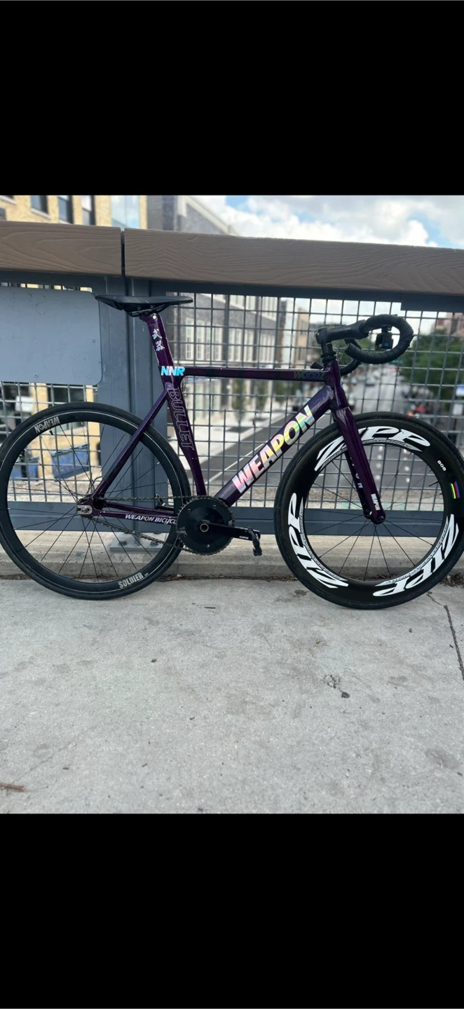 Weapon Bullet Fixed Gear Bicycle - photo 5