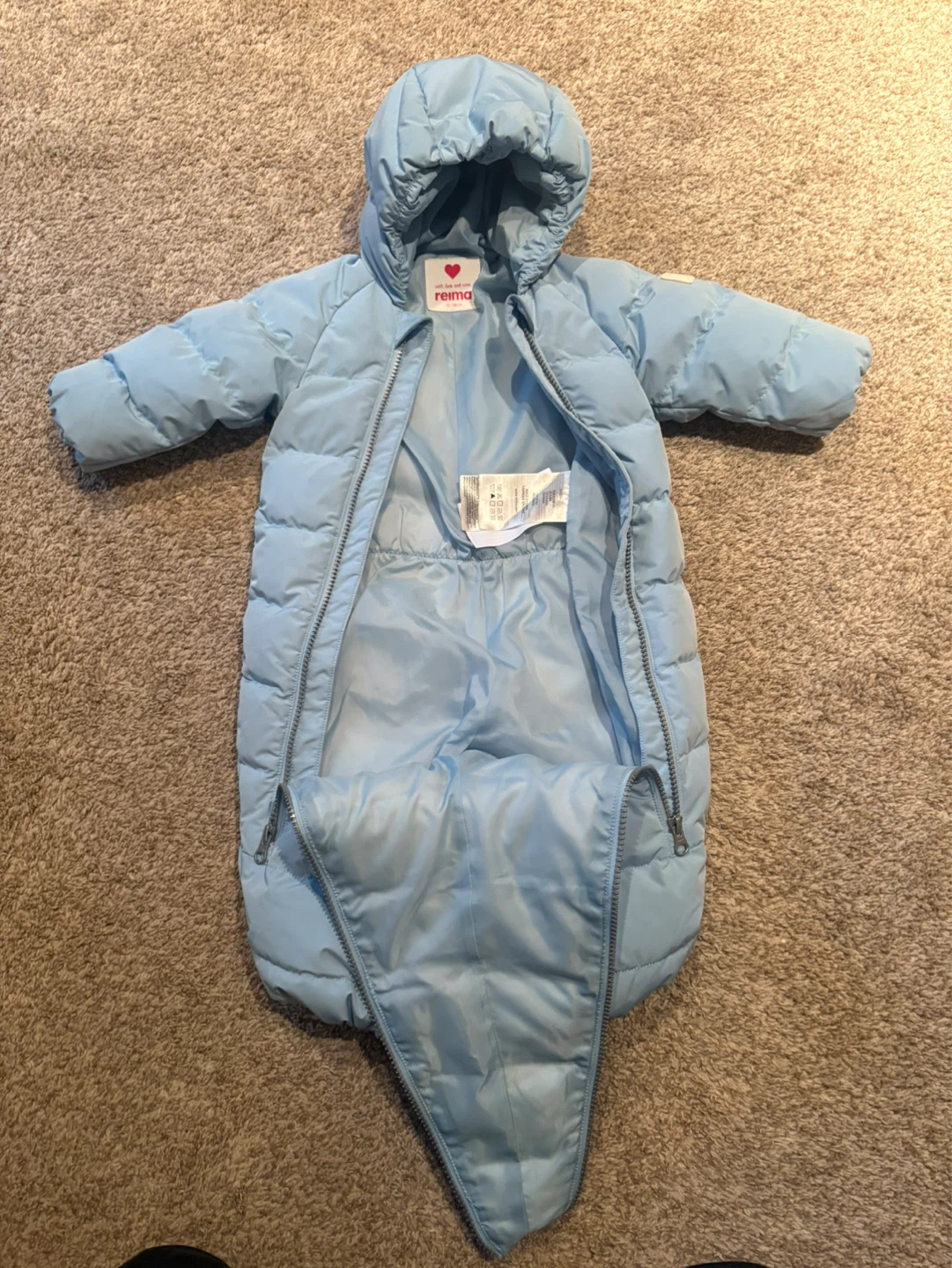 Reima Baby Bunting Snowsuit 3-6 Months - photo 2