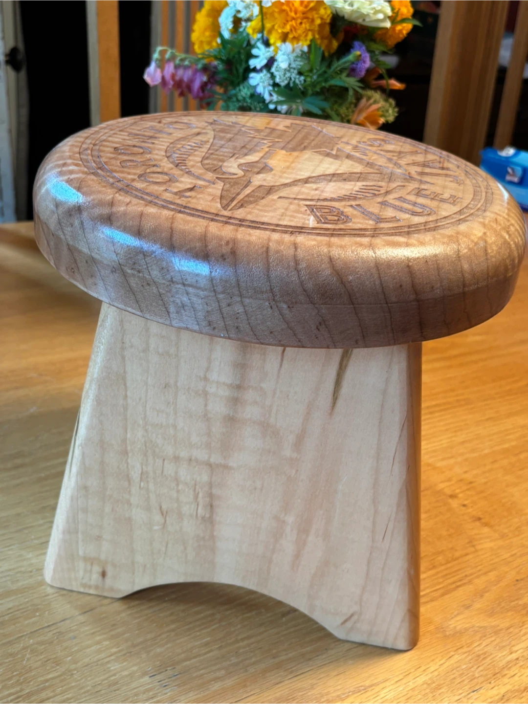 Toronto Blue Jays Wooden Stool - photo 3