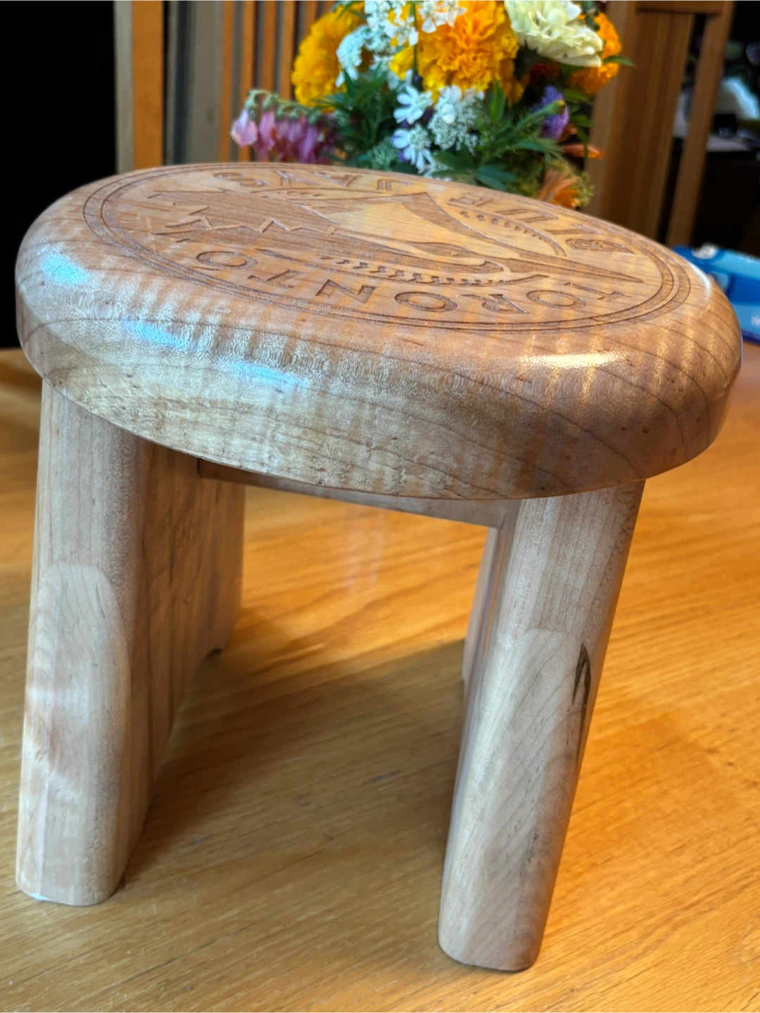 Toronto Blue Jays Wooden Stool - photo 4