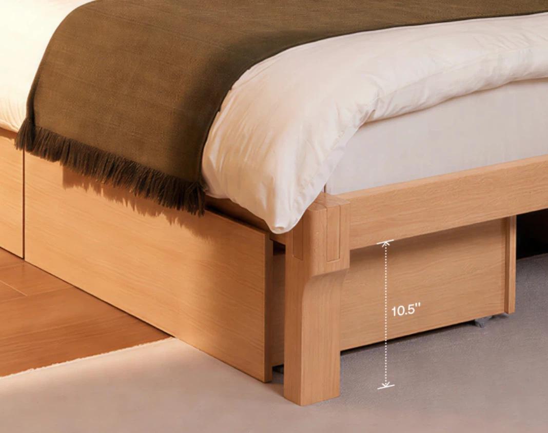 New Solid Wood King or Queen Underbed Storage - photo 3