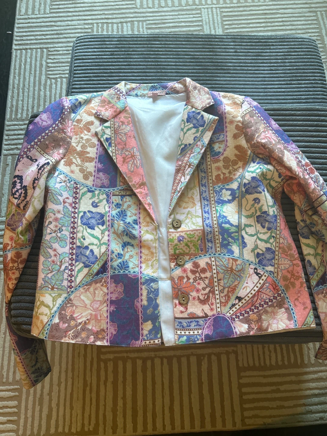 Floral Blazer and Cami Set - photo 4
