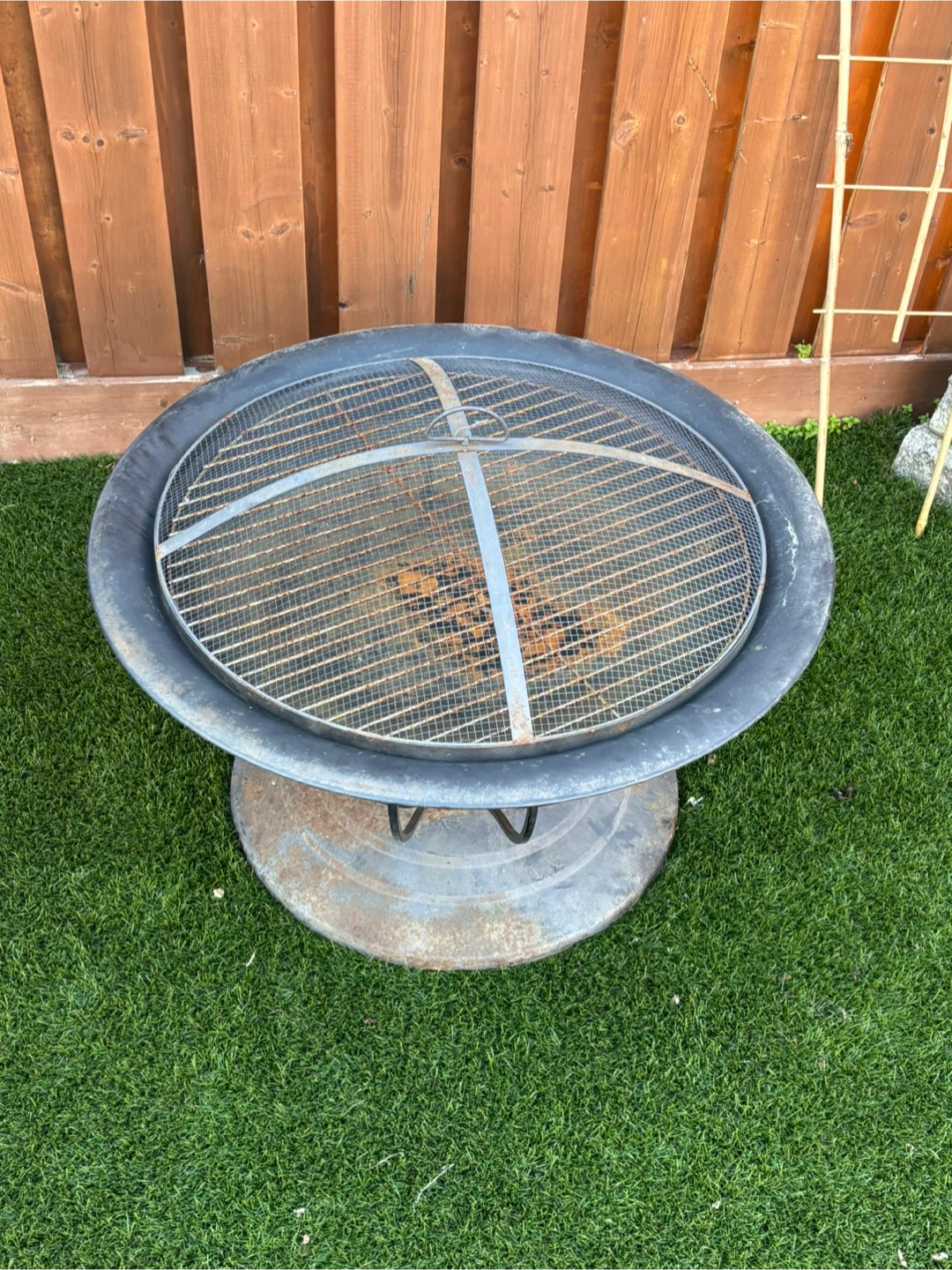 Four Living Savona Round Wood Burning Fire Bowl/Pit. - photo 2