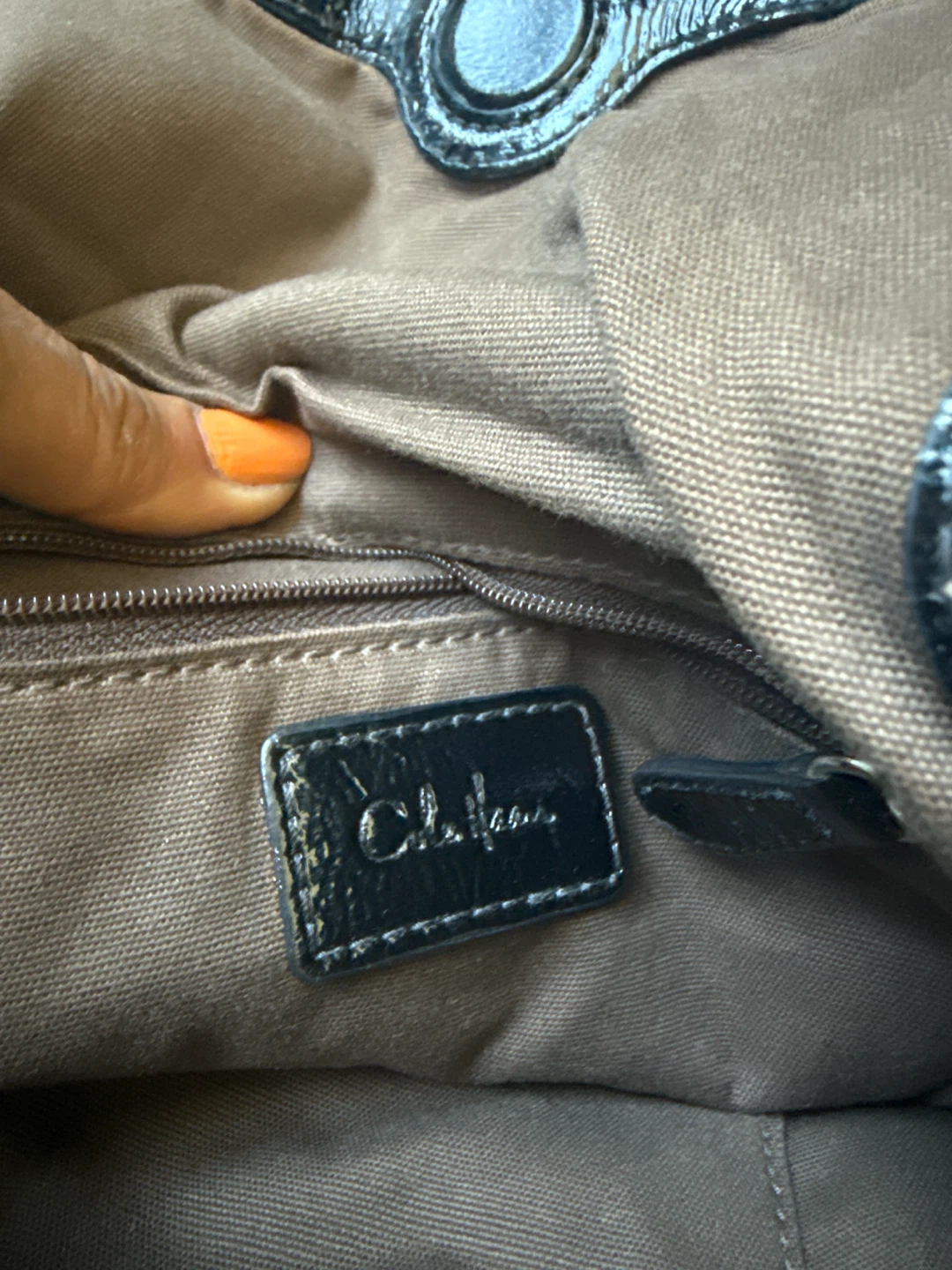 Cole Haan Black Patent Crossbody Bag - photo 2