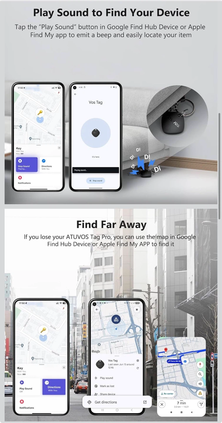 ATUVOS Tag Pro Bluetooth Tracker - photo 2
