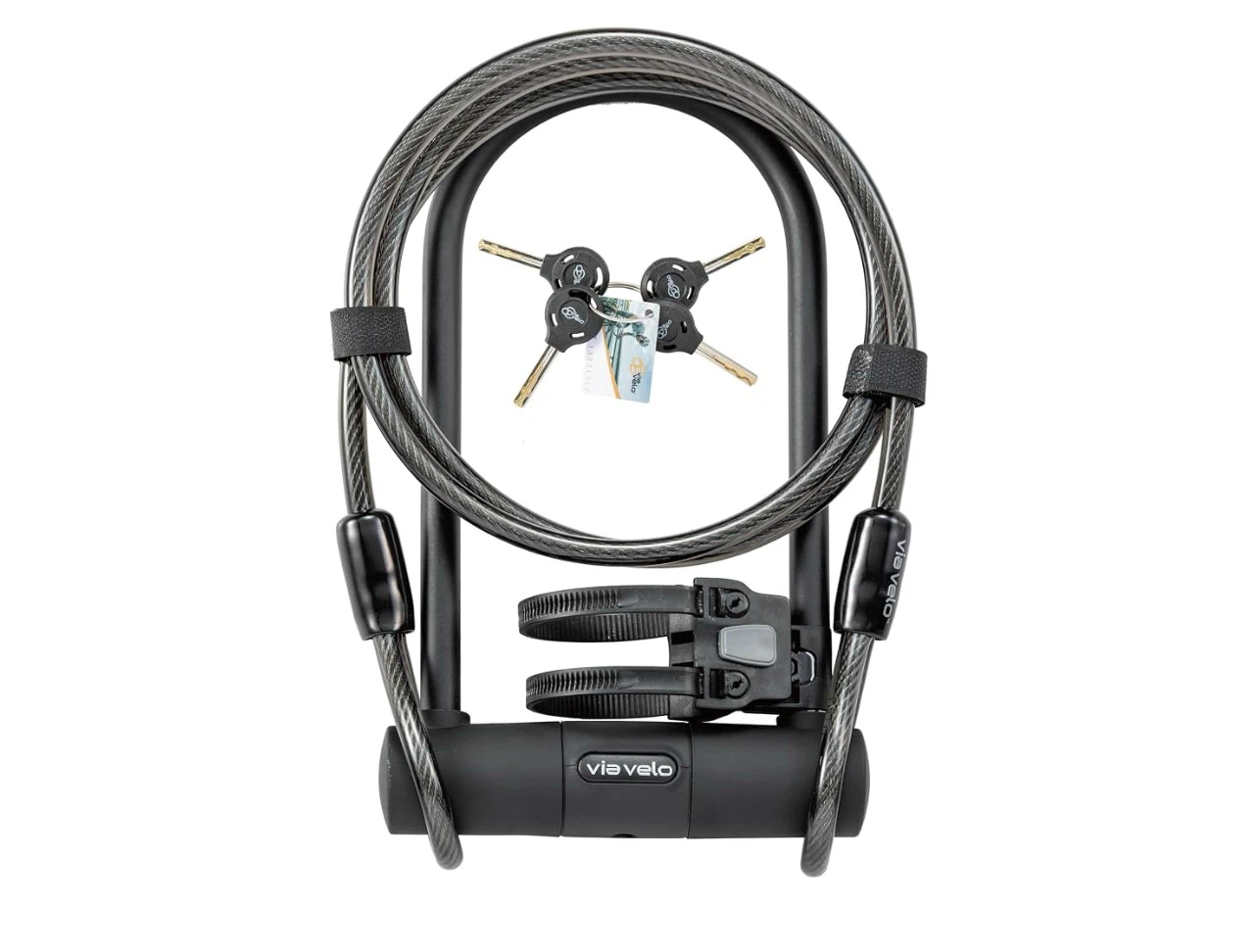 Via Velo U-Lock with Cable