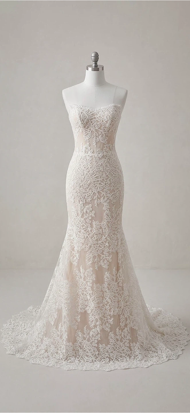 lace wedding dress new with tag