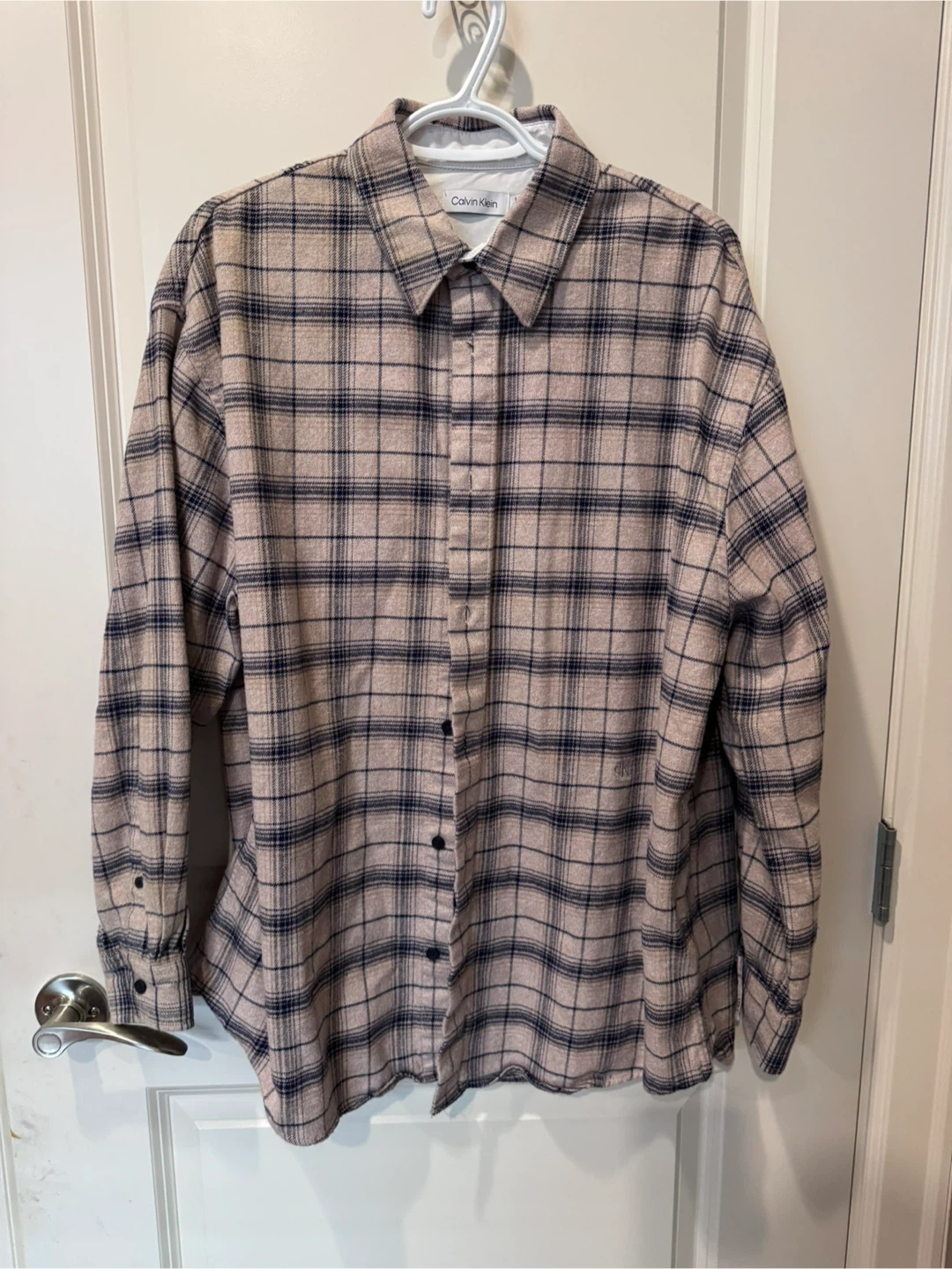 Calvin Klein Plaid Flannel Shirt