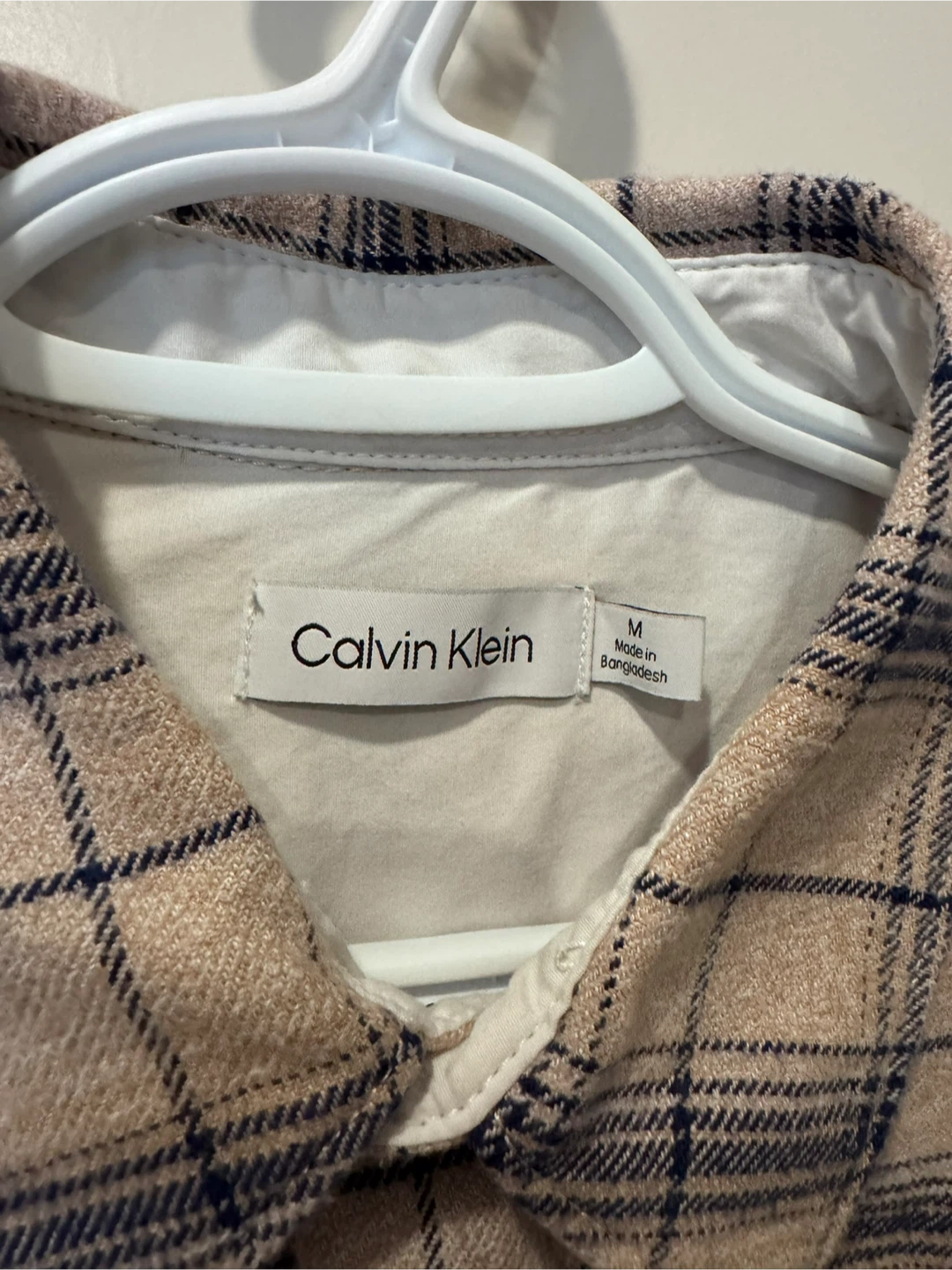 Calvin Klein Plaid Flannel Shirt - photo 2