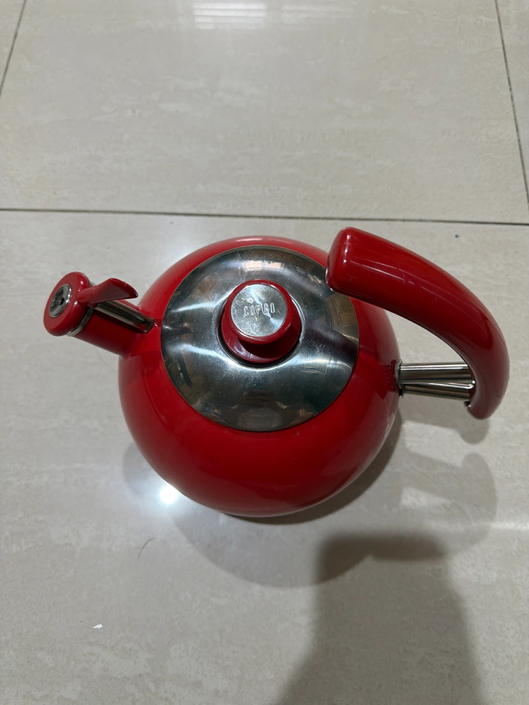 Copco Red Stovetop Tea Kettle