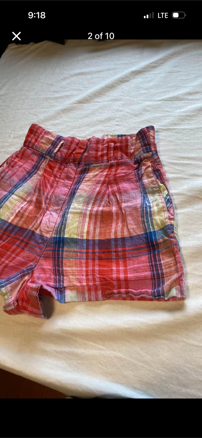 C&C California Linen Plaid Shorts - photo 2