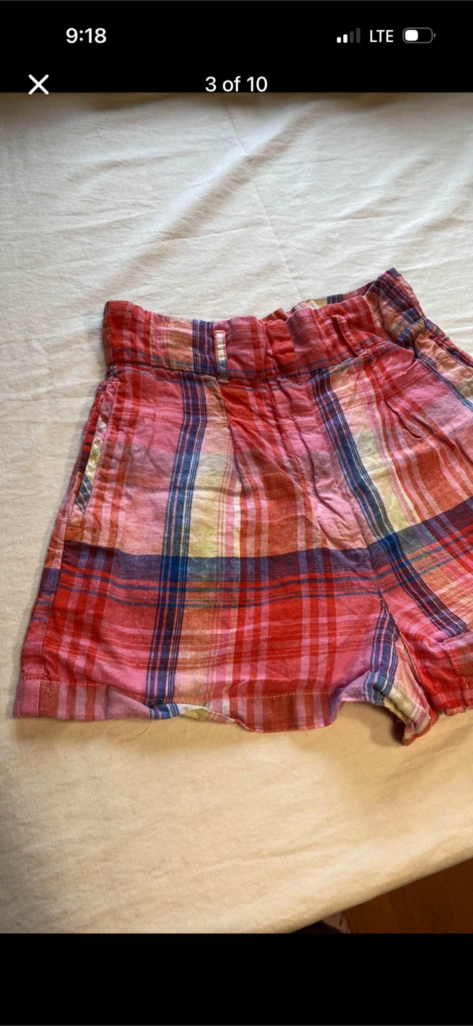 C&C California Linen Plaid Shorts - photo 3