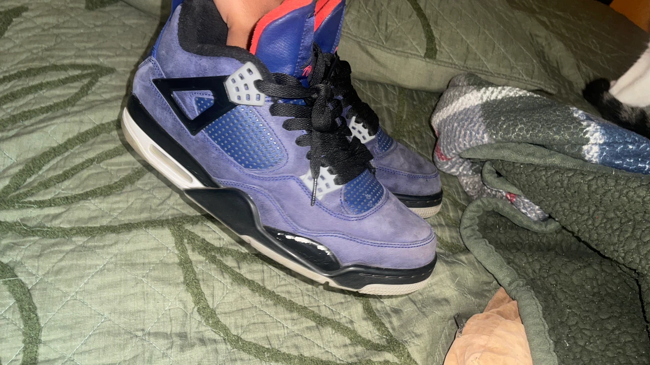 Air Jordan 4 winterized loyal blue - photo 2