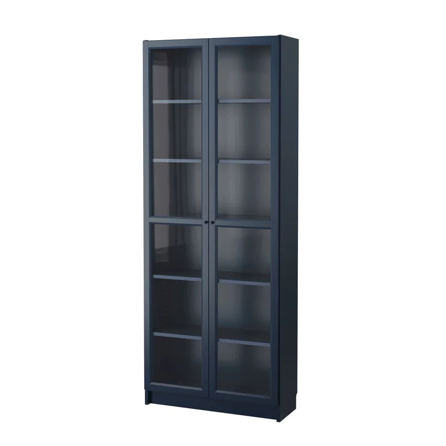 IKEA Billy Bookcase with Glass Doors