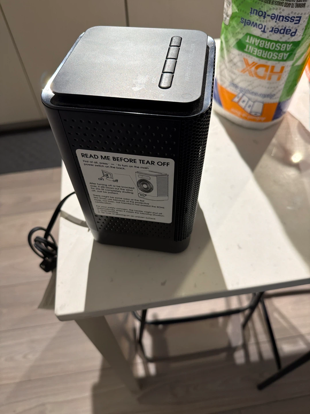 Oscillating Portable Desk Heater - photo 2