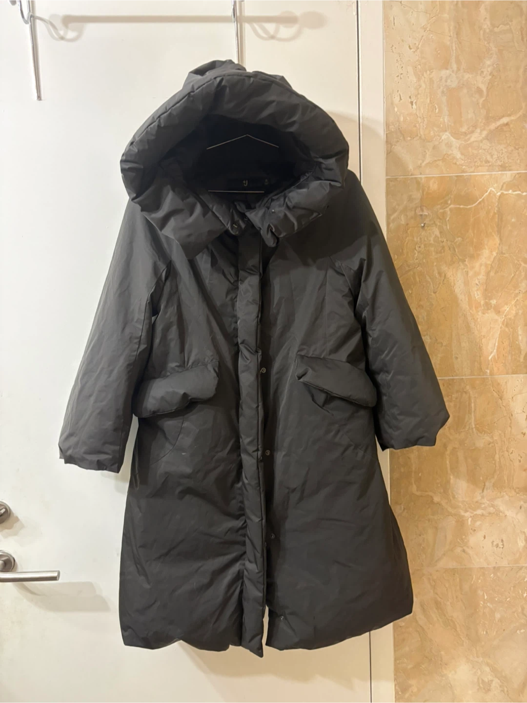 Uniqlo +J Jil Sander Hybrid Down Coat Brown Women's Size XS - photo 3