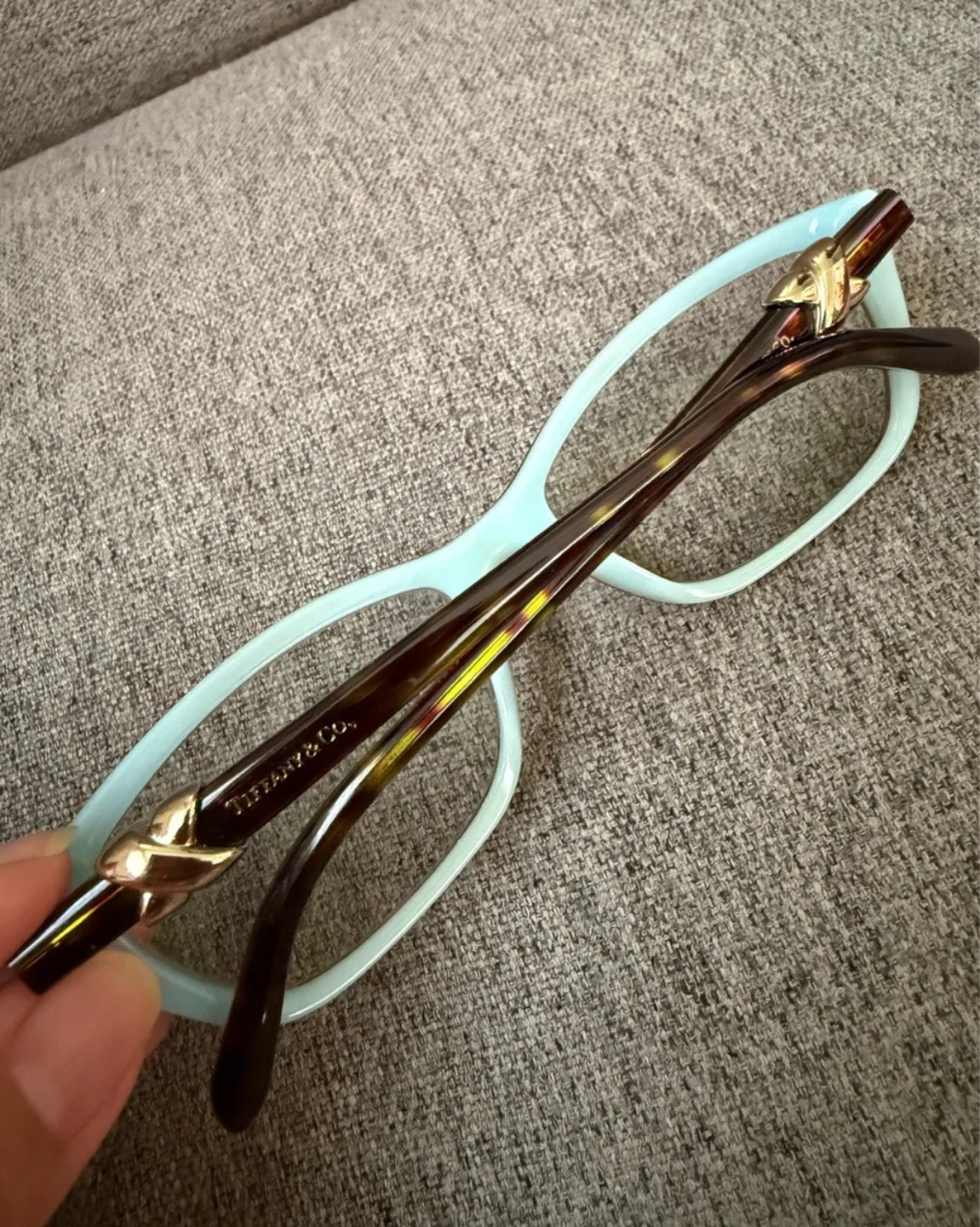 Tiffany & Co. Women's Dark Brown Cat-Eye Glasses - photo 3