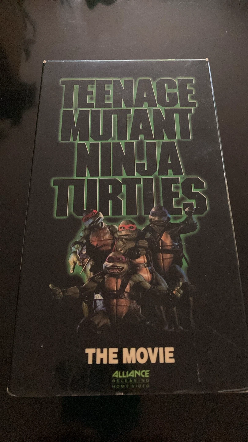 Teenage Mutant Ninja Turtles: The Movie VHS