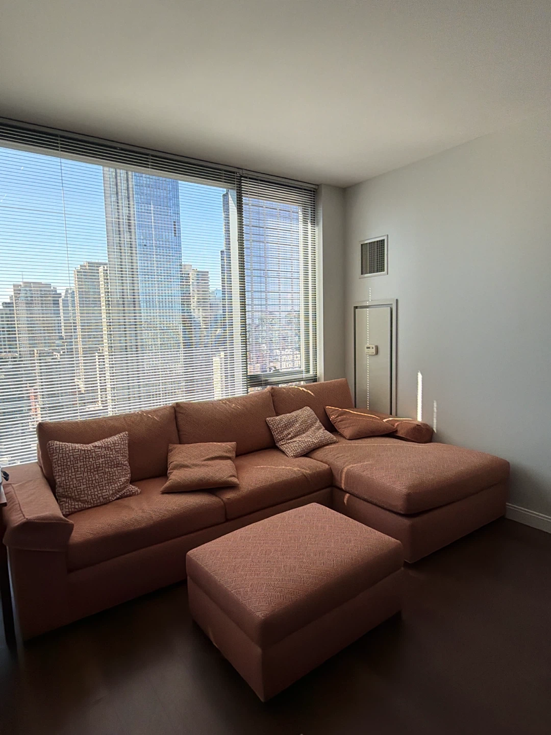 Sectional Sofa with Ottoman