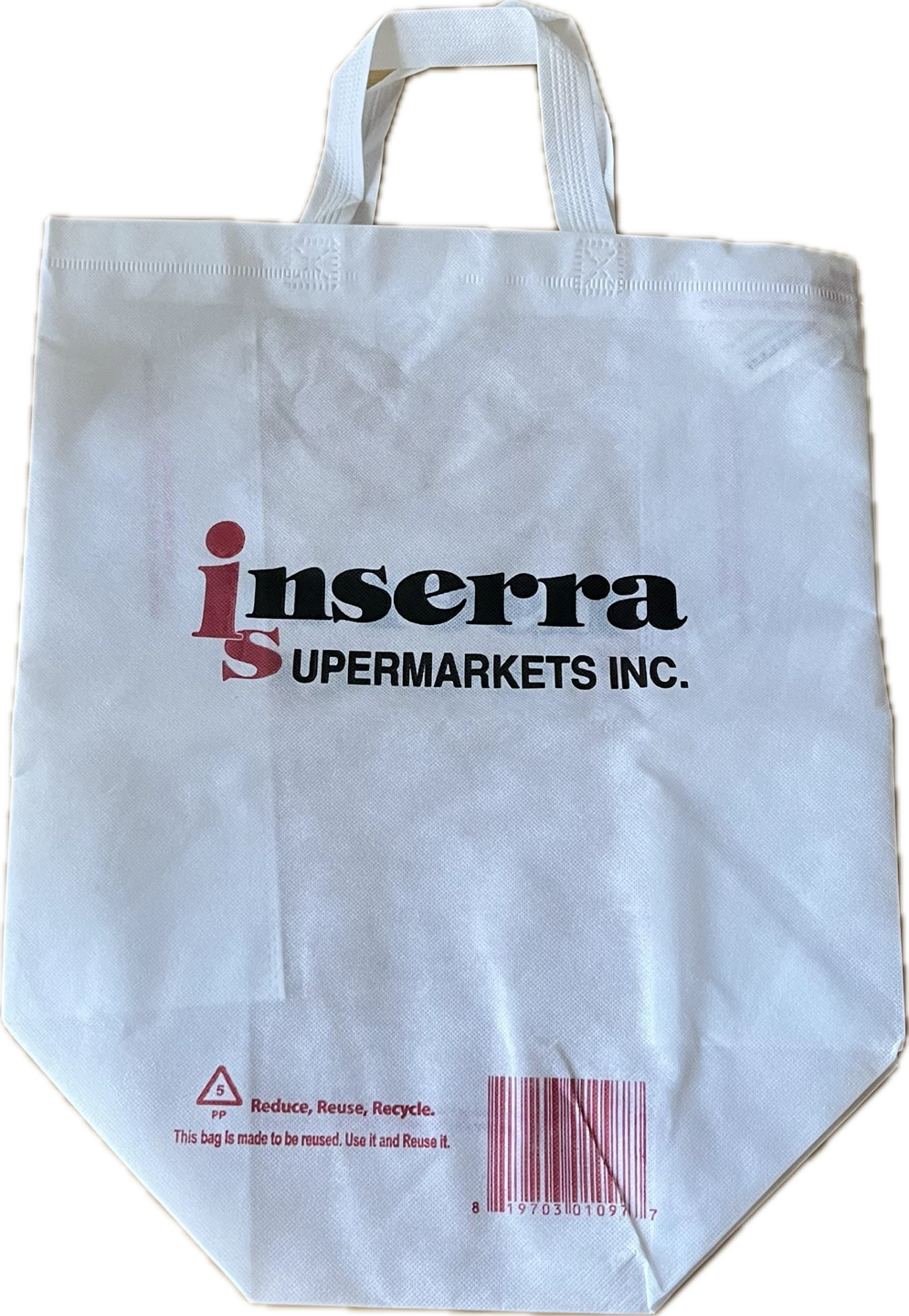 3 pcs Supermarkets Reusable Shopping Bag