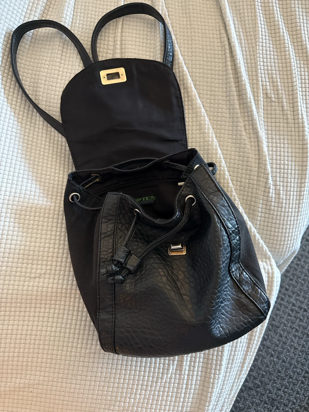 Top Ten Accessories Black Backpack - photo 2