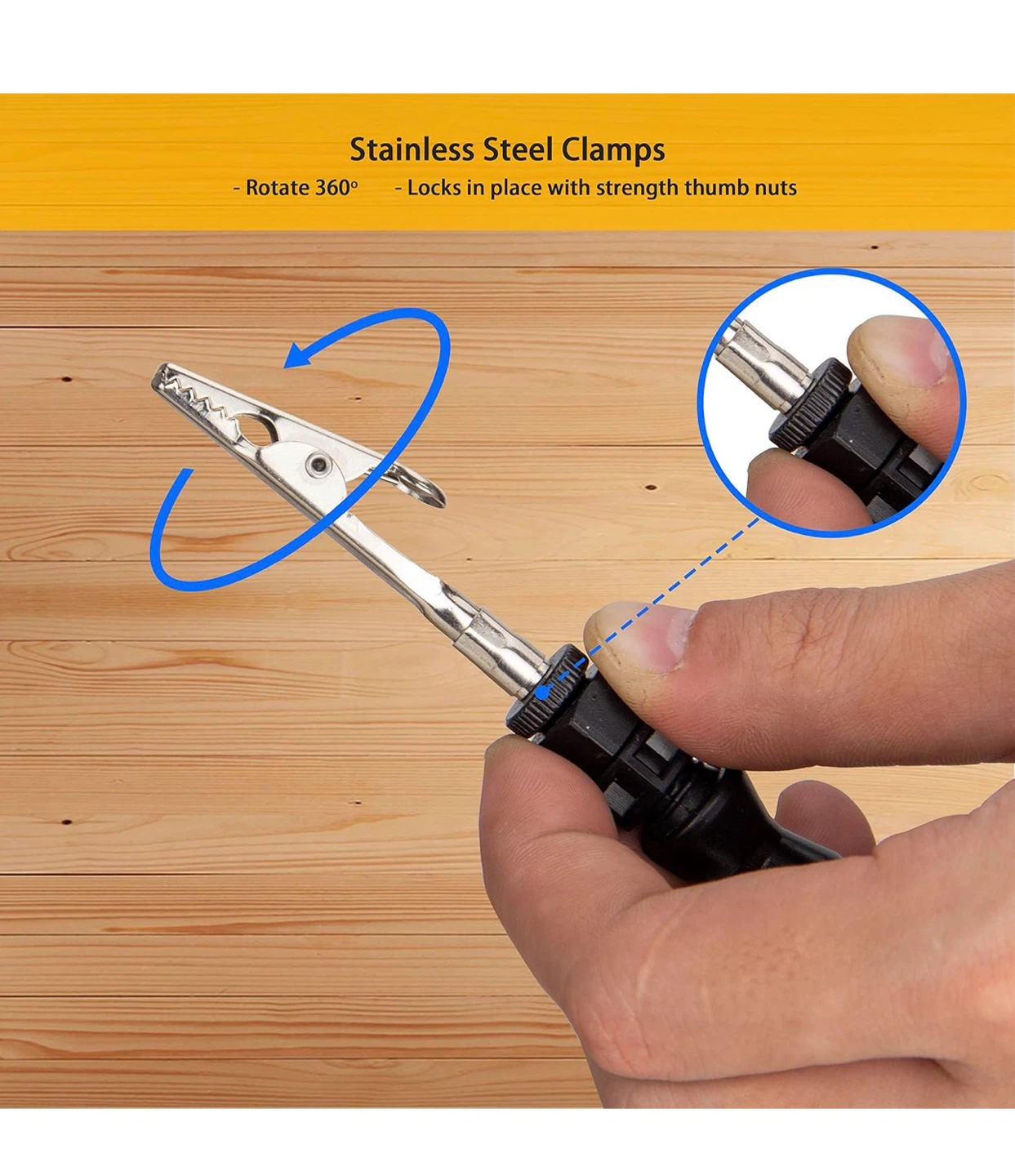 KOTTO Helping Hands Soldering Tool - photo 2