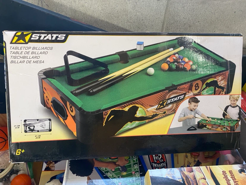Stats Tabletop Billiards Game - photo 2