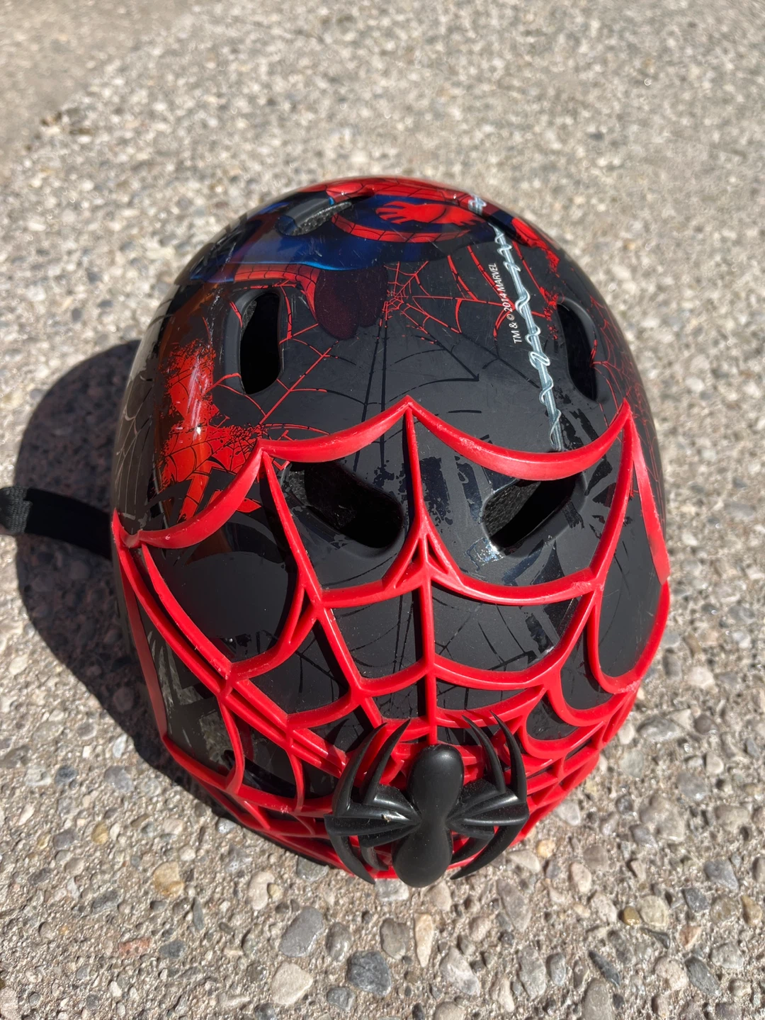 Kids Spider-Man Bike Helmet