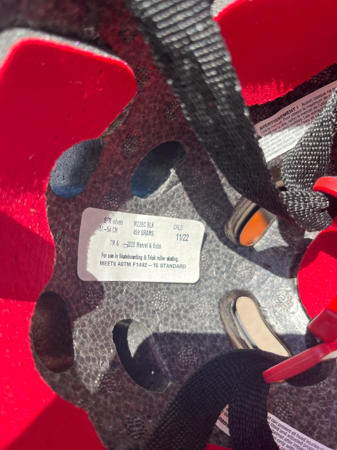 Kids Spider-Man Bike Helmet - photo 5