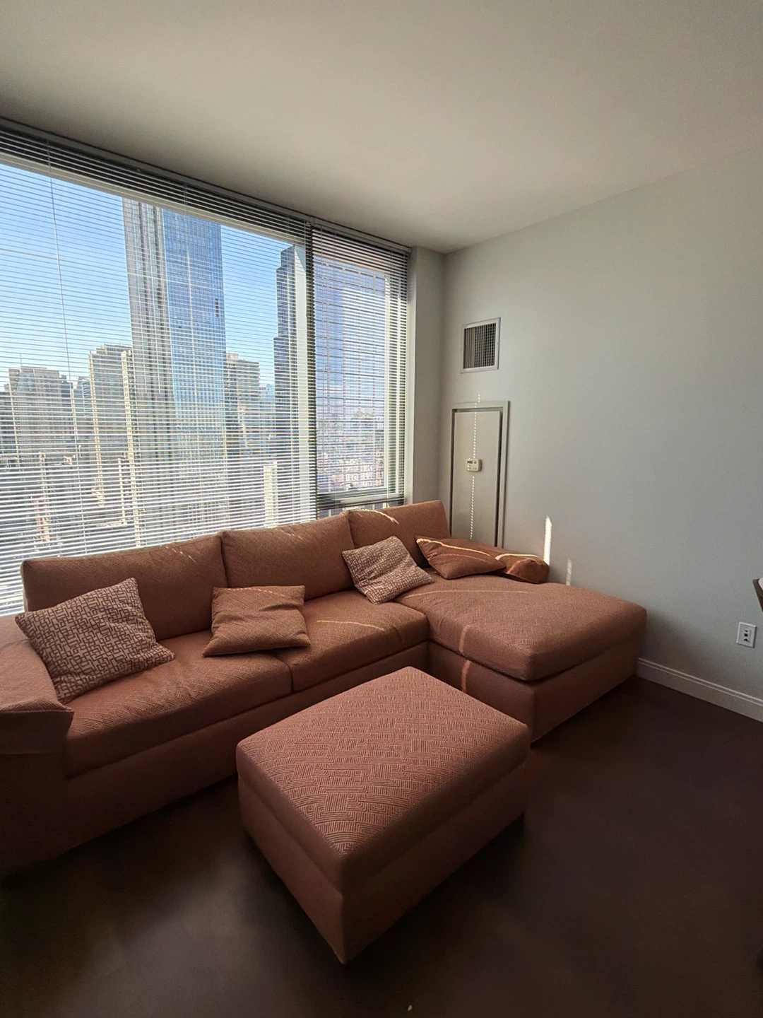 Sectional Sofa with Ottoman
