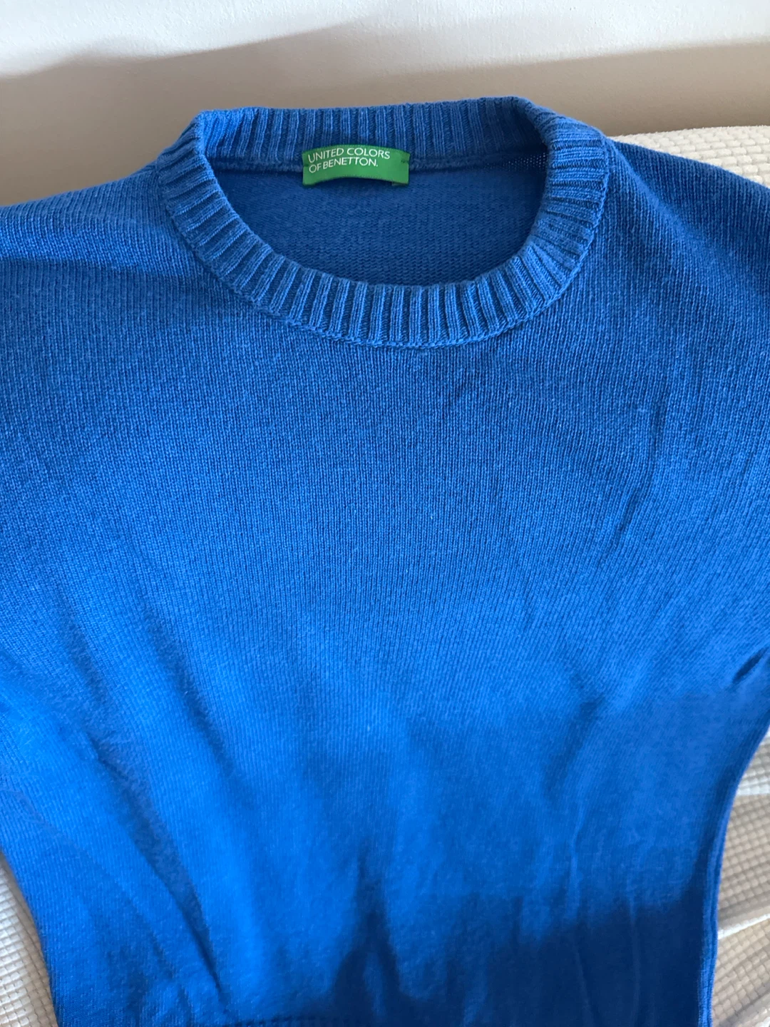 United Colors of Benetton Blue Knit Sweater - photo 5