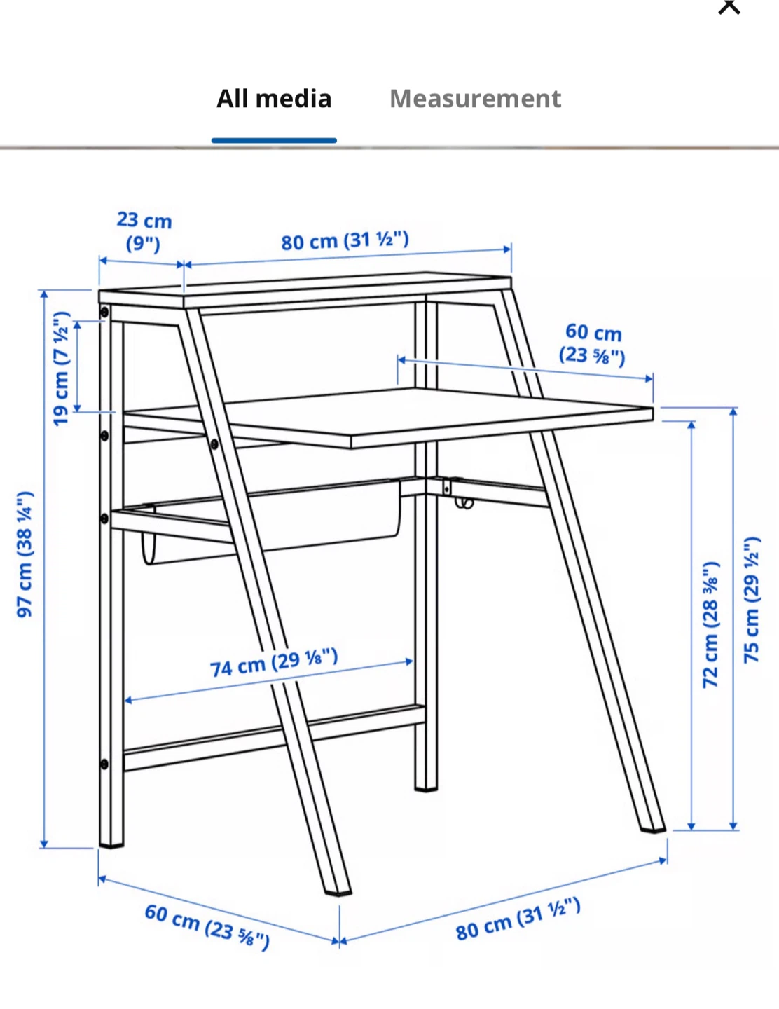 IKEA MITTPLAN Desk - photo 5