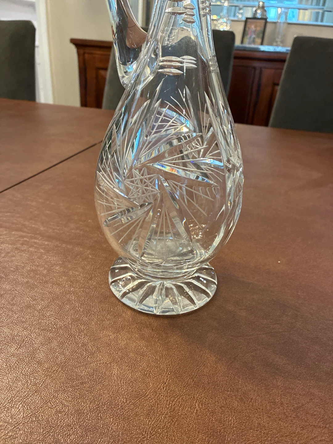Vintage Cut Crystal Decanter - photo 2