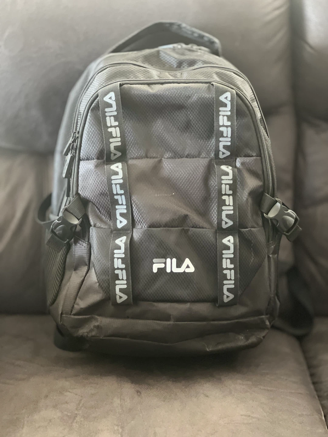 FILA Black Backpack Midland & High School