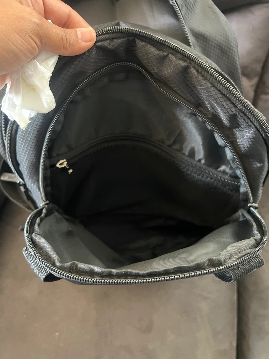 FILA Black Backpack Midland & High School - photo 5