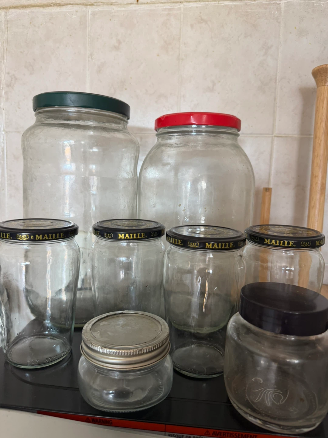 Assorted Glass Jars with Lids - photo 2