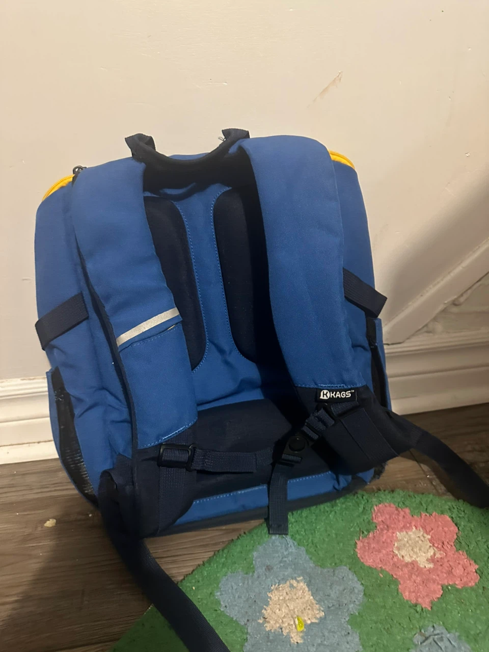 KAGS Blue and Navy Kids Backpack - photo 2