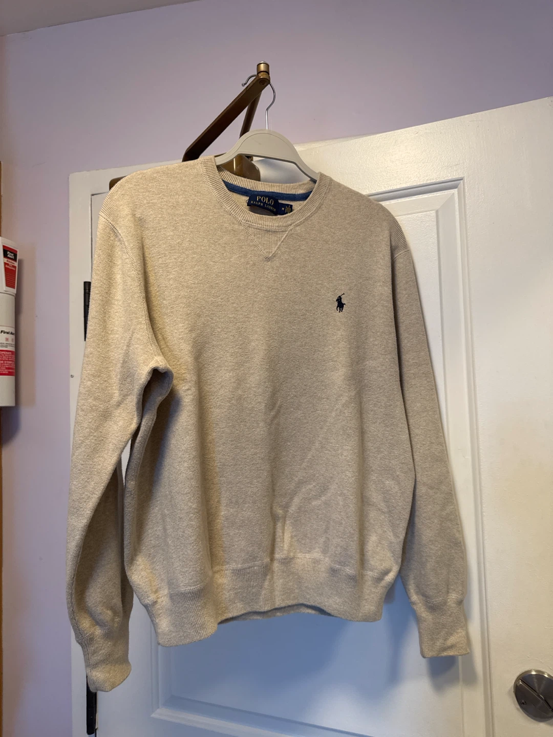 Polo Ralph Lauren Crewneck Sweater Beige